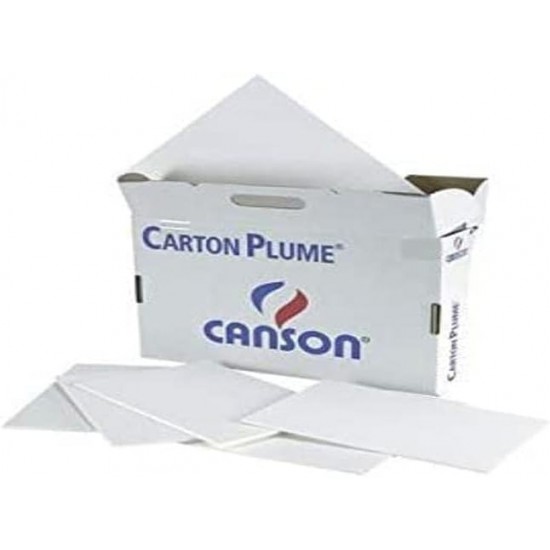 hard White Foamboard  - 10 mm thick,CANSON france Size (50 x 65 mm)